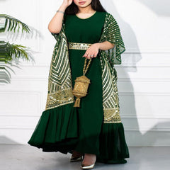 جلابية نسائية قطعتين