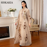 جلابية نسائية مطرزة