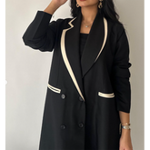 عباية نسائية بليزر مع تحديد بيج