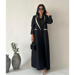 عباية نسائية بليزر مع تحديد بيج