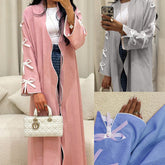 الشرق الأوسط دبي الجمال النقي القوس رداء اللباس عباية سترة المرأة المسلمة