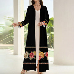 جلابية نسائية ناعمة قطعتين