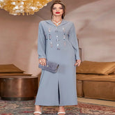 جلابية نسائية مطرزة