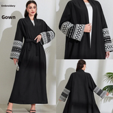 عباية نسائية مطرزه بحزام