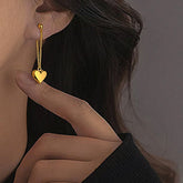 حلق على شكل قلب