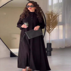 عباية سودا كلاسيكية
