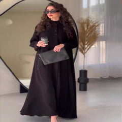 عباية سودا كلاسيكية