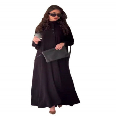 عباية سودا كلاسيكية