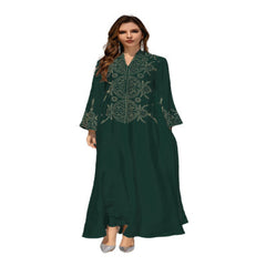 جلابية نسائية مطرزة