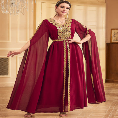 جلابية نسائية  مطرزه انيقة