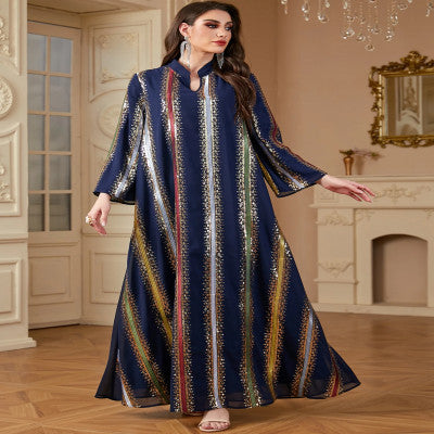 جلابية نسائية مطرزة