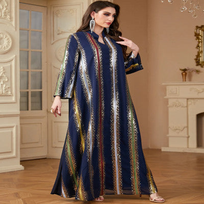 جلابية نسائية مطرزة