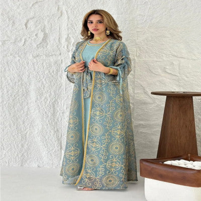 جلابية نسائية من قطعتين
