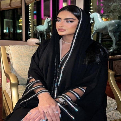 لامعة كريستال حافة الشيفون الحجاب وشاح وشاح الرأس أغطية الرأس للنساء Foulard En Mousseline الحجاب للمرأة عمامة فام